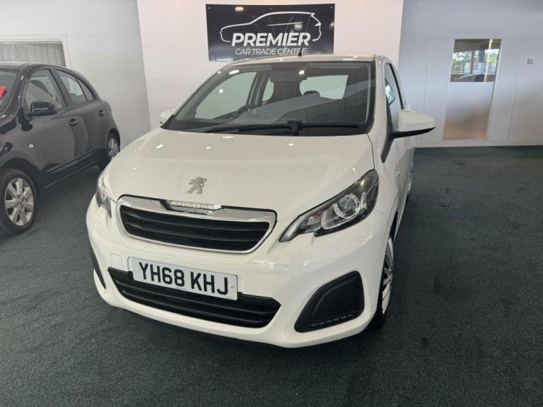 2018 Peugeot 108 1.0 72 Active 3dr HATCHBACK PETROL Manual