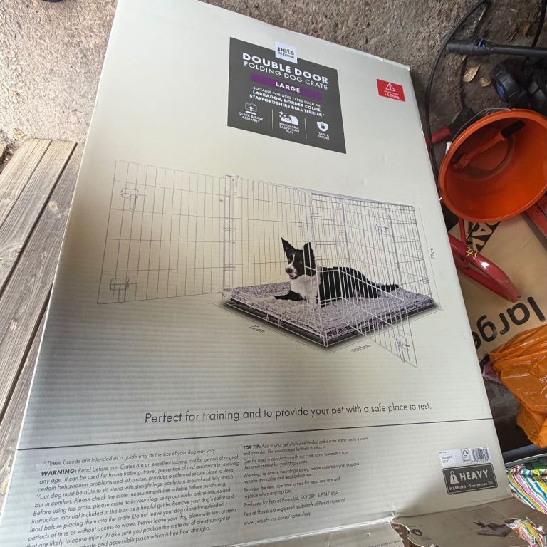 Pets at Home Large Dog Crate 