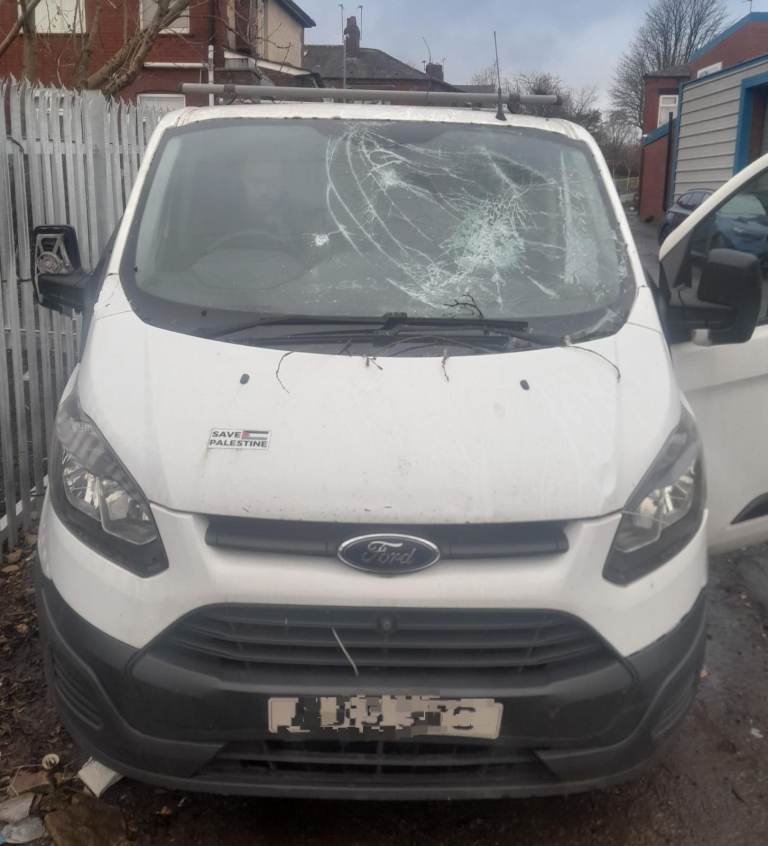 FORD TRANSIT CUSTOM MK8 2015 6 SPEED MANUAL 2.2DIESEL CYFF IN WHITE FOR BREAKINGS