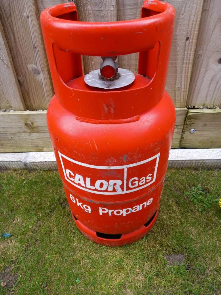 Full Calor gas bottle 6Kg Propane 