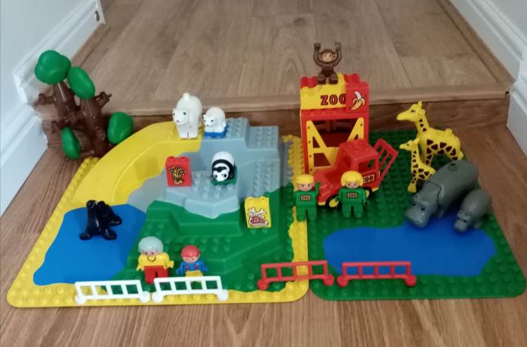 Duplo Zoo Items 1980s 