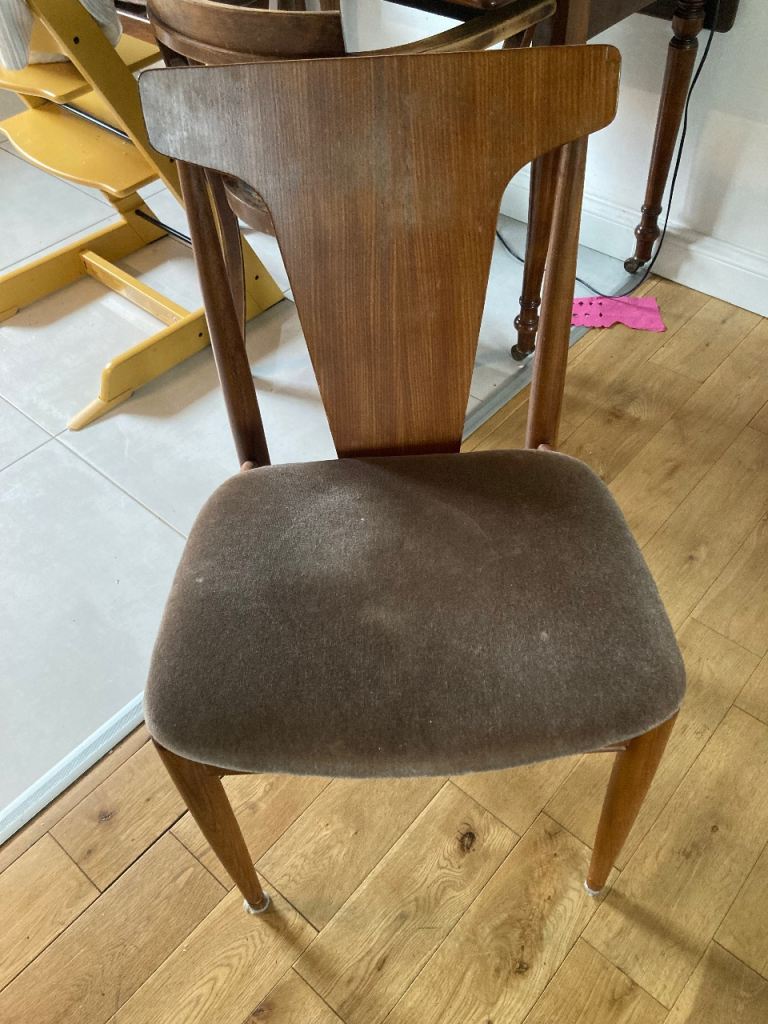 FREE Wooden chair mid-century modern