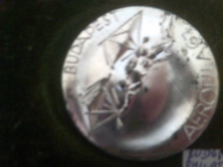 budapest philatelic society medal 1967  in a case  