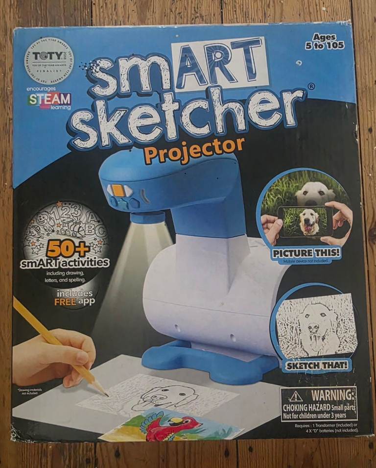 Smart Sketcher Projector, great for kids to learn drawing and letters ...