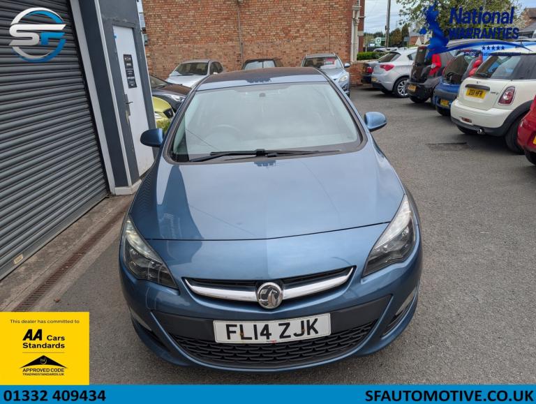 2014 Vauxhall Astra 1.4i 16V Excite 5dr HATCHBACK Petrol Manual