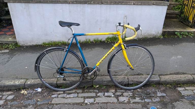 Vintage Peugeot road bike