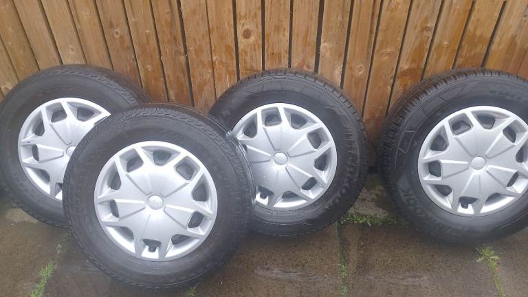 Ford Transit Mk8 Steel Wheels alloys tyres