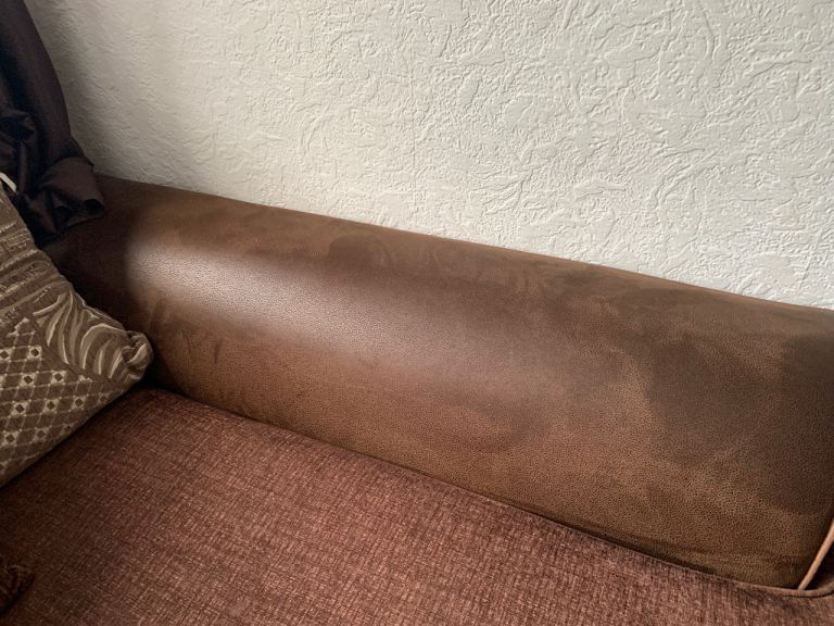 SCS brown corner sofa, very comfortable.