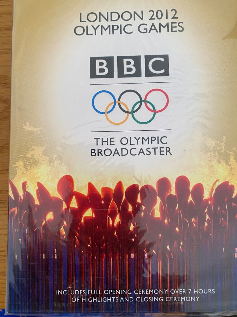 London 2012 Olympic Games BBC Box Set Sealed New + New Blank Sony EHT VHS Tape