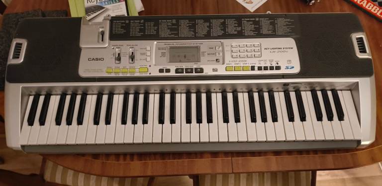 Casio LK-200S Key Lighting Electric Keyboard Piano