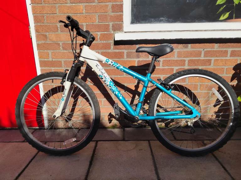 Mountain Bike - Shimano Blue and White, Good Condition