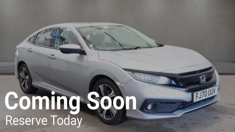 2020 Honda Civic 1.0 VTEC Turbo EX 4dr CVT SALOON PETROL Automatic