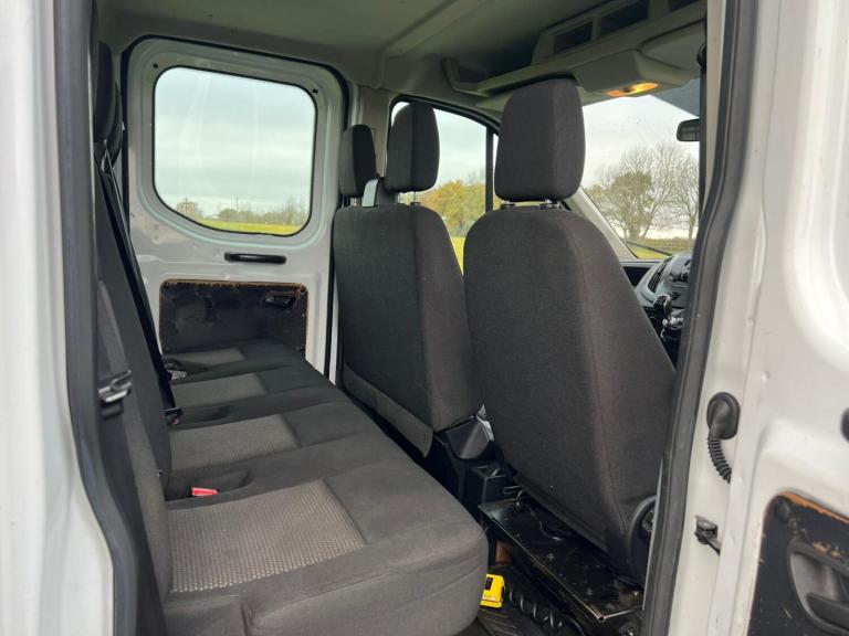 FORD TRANSIT 2.0 350 EcoBlue CAGED TIPPER White Manual Diesel 2018