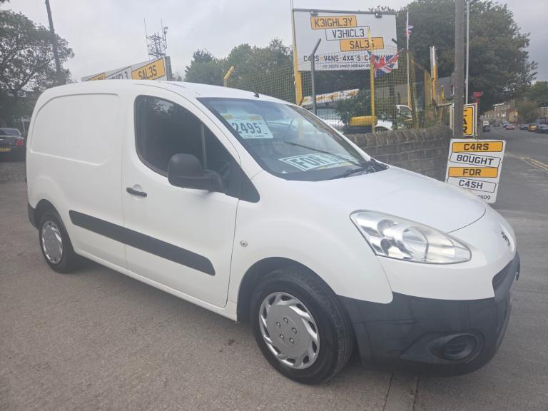 2014 Peugeot Partner 625 SE 1.6 HDi 75 Van PANEL VAN Diesel Manual