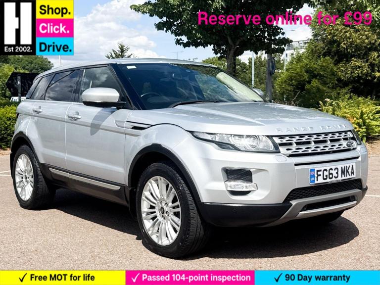 2013 Land Rover Range Rover Evoque 2.2 SD4 Prestige SUV 5dr Diesel Auto 4WD Euro 5 (s/s) (190 ps)...