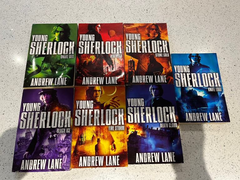Young Sherlock & Heroes of Olympus books