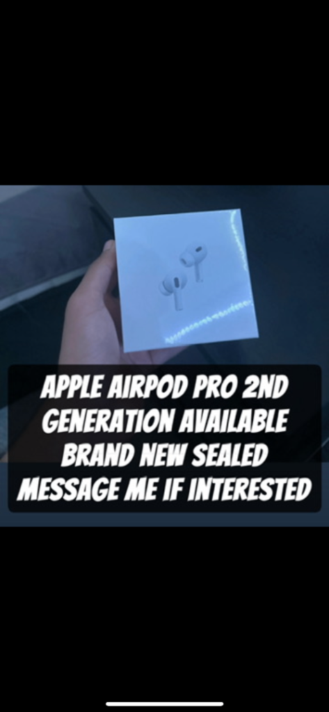Apple AirPods Pro 2nd Gen – Brand New, Sealed