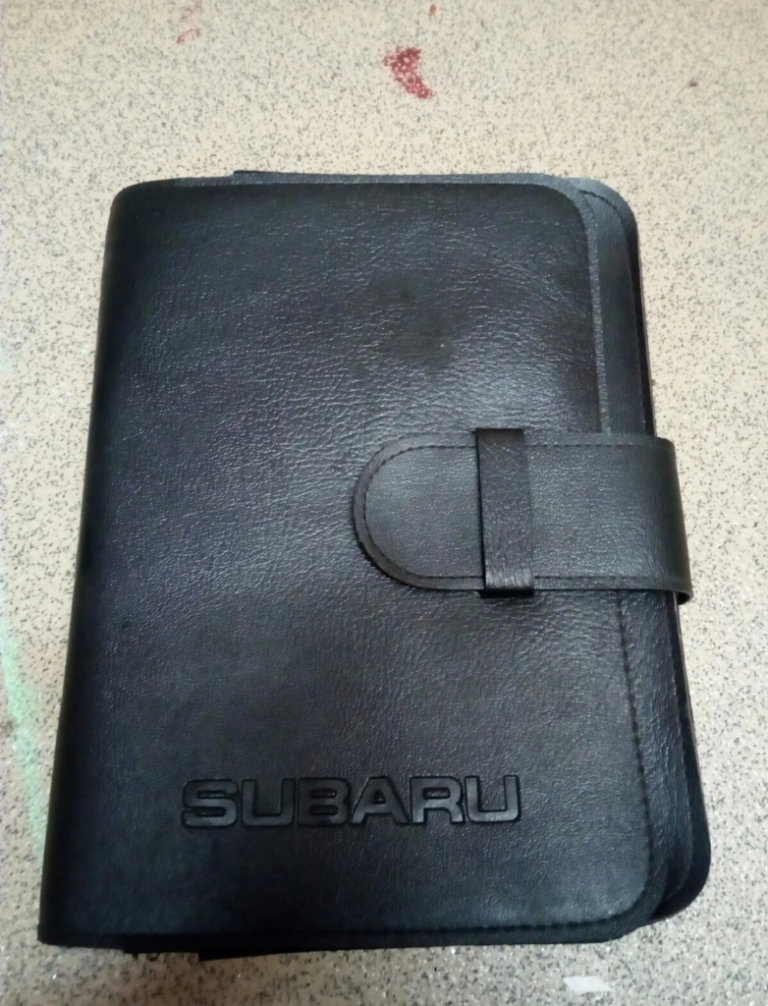 Subaru Document wallet
