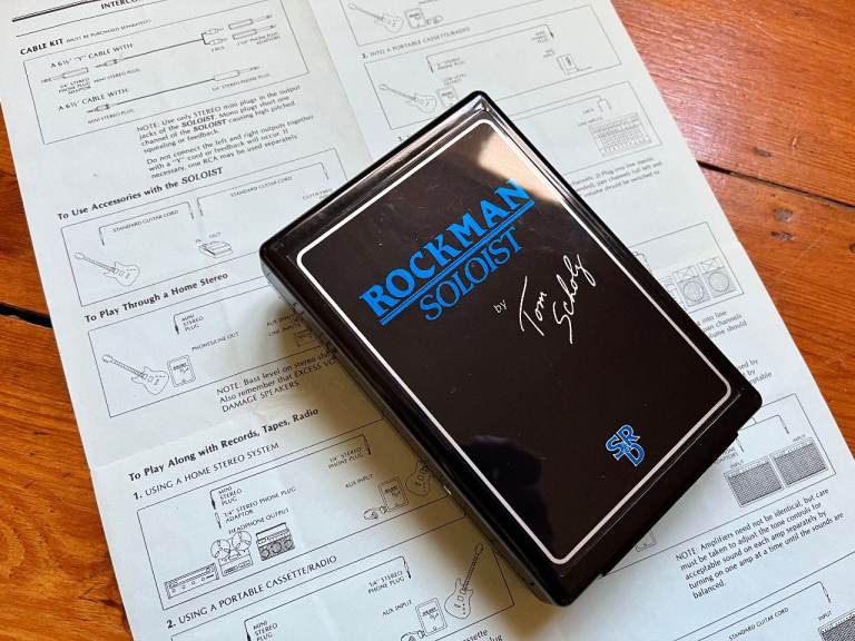 Original Rockman Soloist headphone amp / pre-amp 1985...