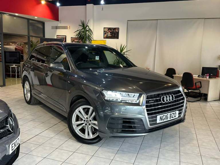 2016 Audi Q7 3.0 TDI 218 Quattro S Line 5dr Tip Auto ESTATE DIESEL Automatic
