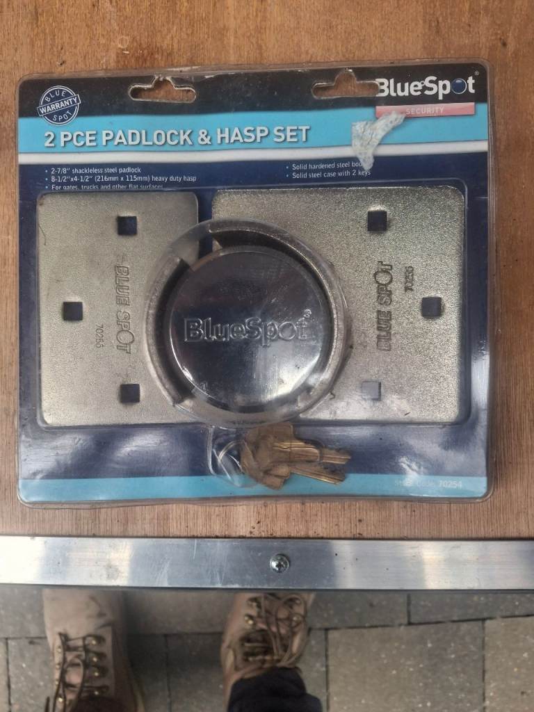 Van or shed lock
