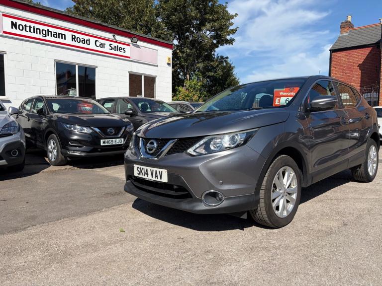 2014 Nissan Qashqai 1.2 DiG-T Acenta [Smart Vision Pack] 5dr HATCHBACK Petrol Manual