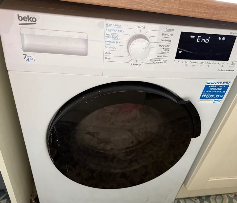 Beko Washing machine and a dryer