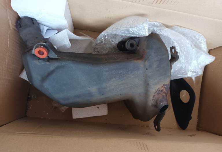 KTM 125 RC 2016 Exhaust  box