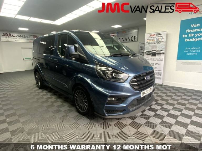 2020 20 FORD TRANSIT CUSTOM 2.0 320 ECOBLUE MSRT CREW VAN 185BHP AUTO L1H1 EURO 