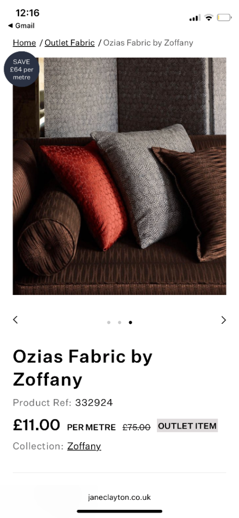 Geometric jacquard fabric