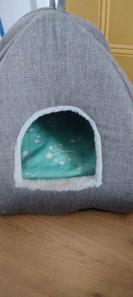 Cat Cave House Bed for Indoor Cats & Small Dogs