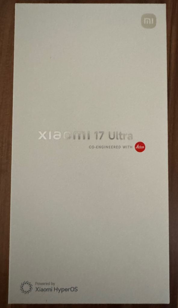  Xiaomi 17 Ultra, Unlocked, 16 GB RAM, 512 GB, UK Model
