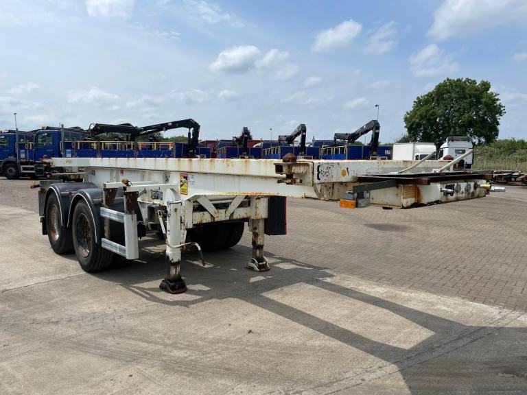 ROBUSTE KAISER TANDEM AXLE 20FT TIPPING SKELETAL TRAILER - 2005 - C631822