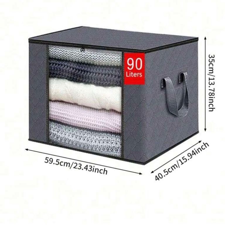 2x Large clothes storage bags