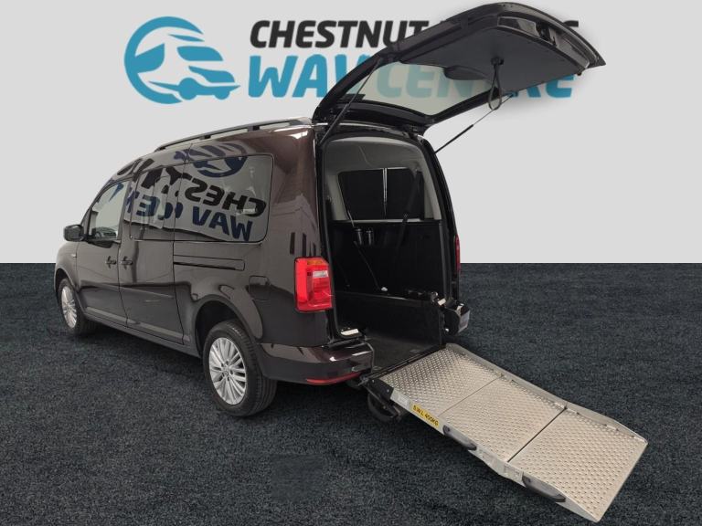Auto VW Caddy Maxi WAV Wheelchair Access 2.0 Diesel 4 Seats Purple  2019 No VAT
