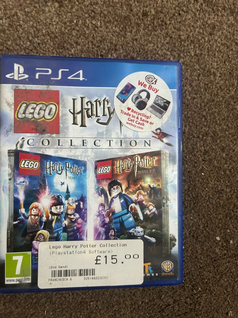 Ps4 lego harry potter