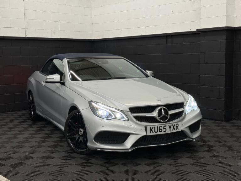 2015 65 MERCEDES BENZ E350d AMG LINE BLUETEC CONVERTIBLE 3.0 DIESEL 258BHP AUTO