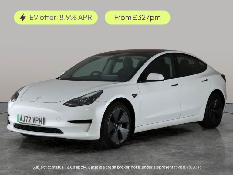 2022 Tesla Model 3 Saloon 4dr Electric Auto RWD (241 bhp) - PARK ASSIST - LED - REVERSE CAM Saloo...
