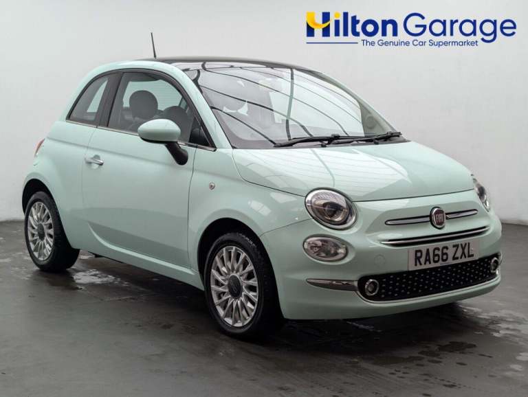 2017 Fiat 500 1.2 Lounge Hatchback 3dr Petrol Manual Euro 6 (s/s) (69 bhp) 5IN TOUCHSCREE HATCHBA...