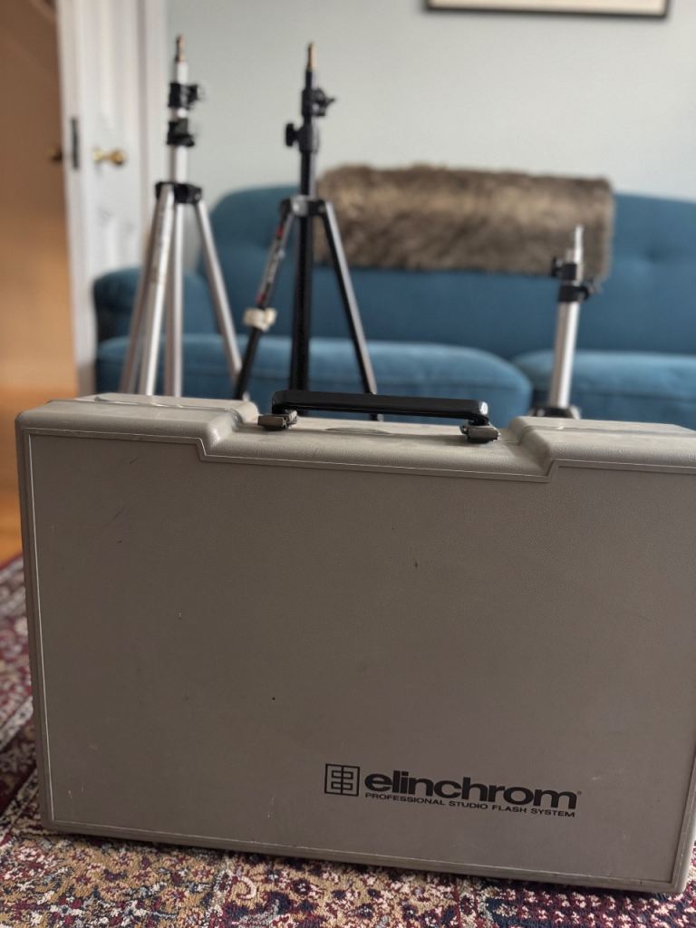 Elinchrom Professional Studio Flash System with Manfrotto Tripods