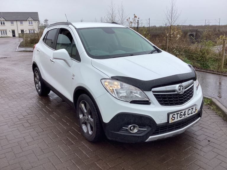 2014 64 Vauxhall mokka 1.6 se white , full leather only £2395