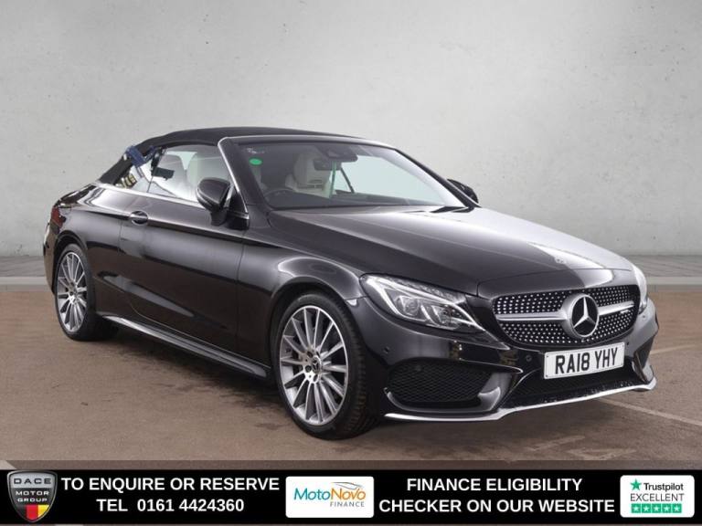 2018 Mercedes-Benz C Class 2.0 C200 AMG Line (Premium Plus) Cabriolet 2dr Petrol G-Tronic+ Euro 6...