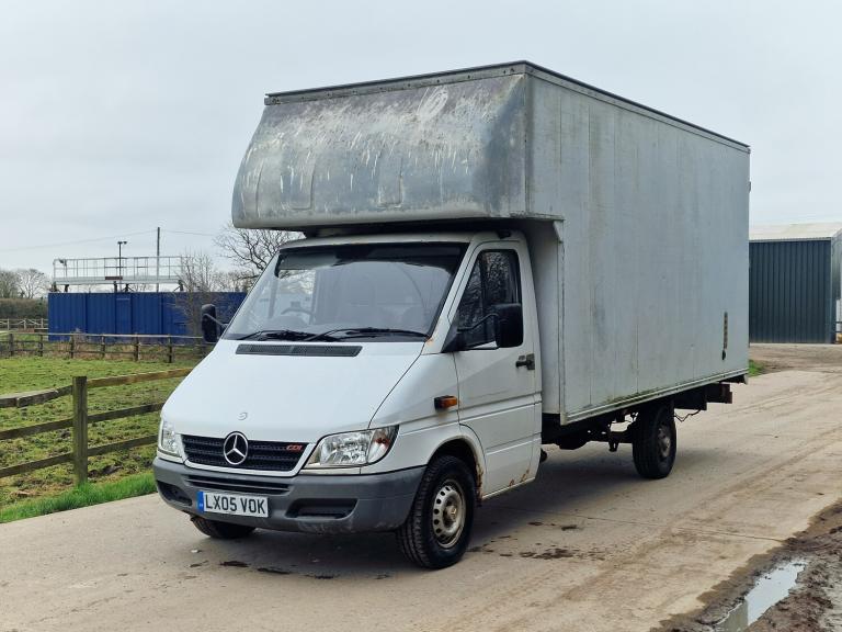 2005 Mercedes Sprinter 313 CDI LWB High Roof Luton/Box Low Loader  137k Miles