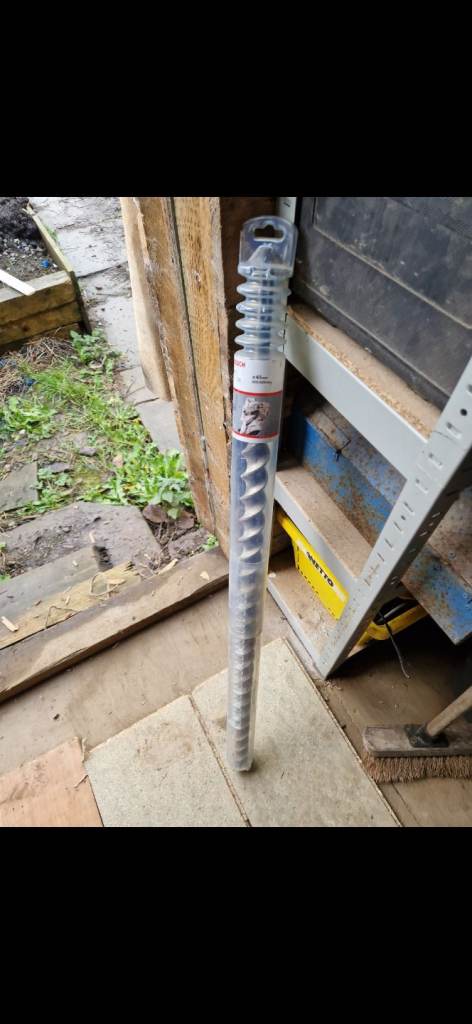 BOSCH SDS max-7 drill bit 40mm dia 800?/920 mm lg