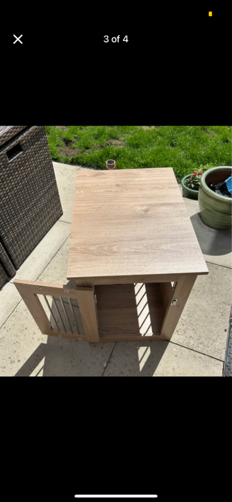 Like new dog crate too small for mine
