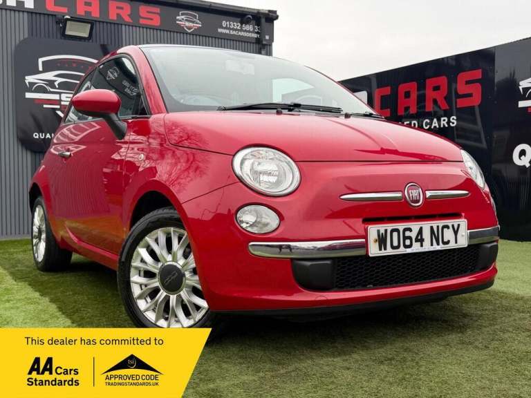 2015 Fiat 500 1.2 Lounge Hatchback 3dr Petrol Manual Euro 6 (s/s) (69 bhp) HATCHBACK Petrol Manual
