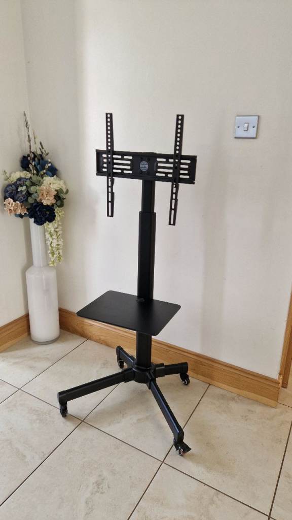 TV Stand on wheels, Portable Stand for 27-65" screen