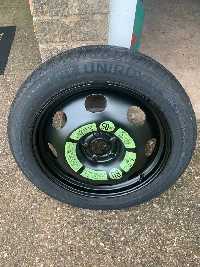 18 inch space saver wheel, tyre & tool kit 