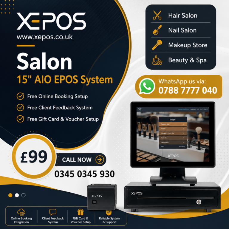 Cloud-Based Salon EPOS System for Hair, Beauty & Spa Businesses