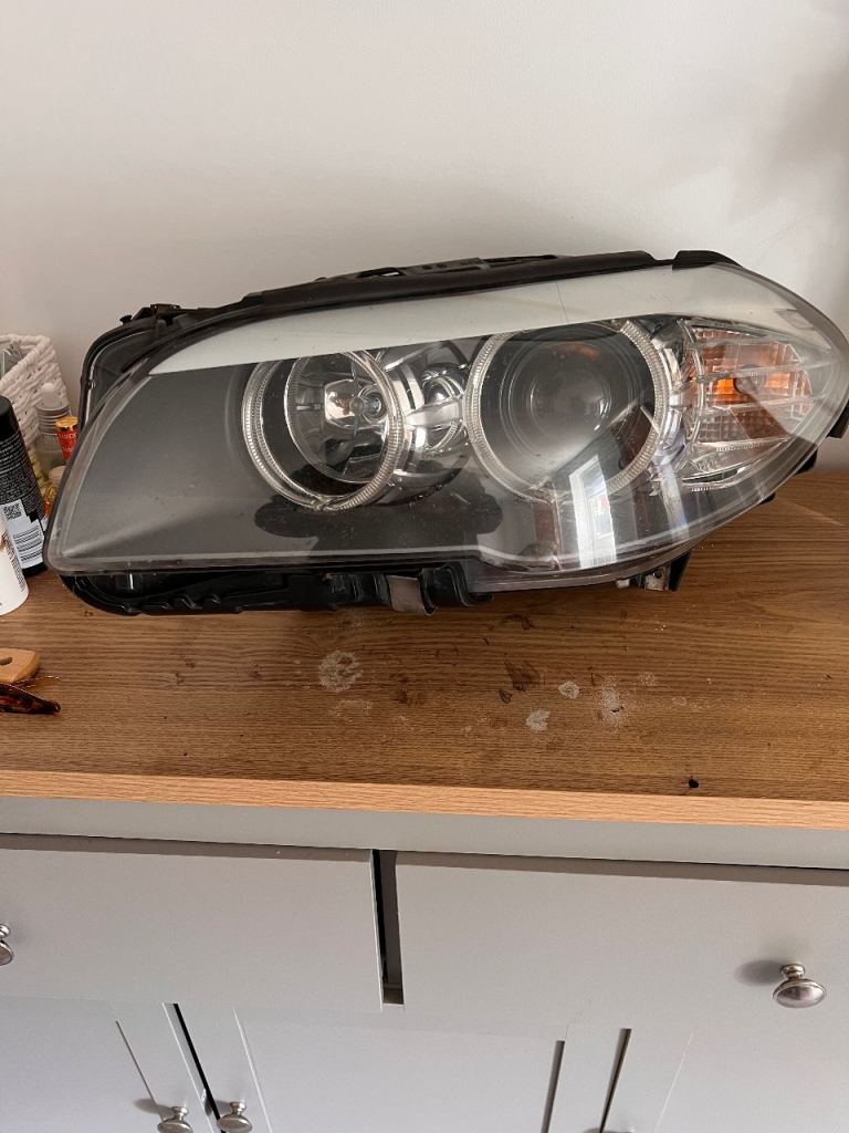 BMW 5 Series F10 headlight passenger side 